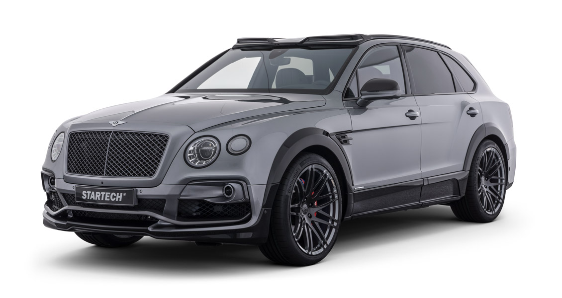 Тюнинг STARTECH для Bentley Bentayga. Обвес, диски, выхлопная система