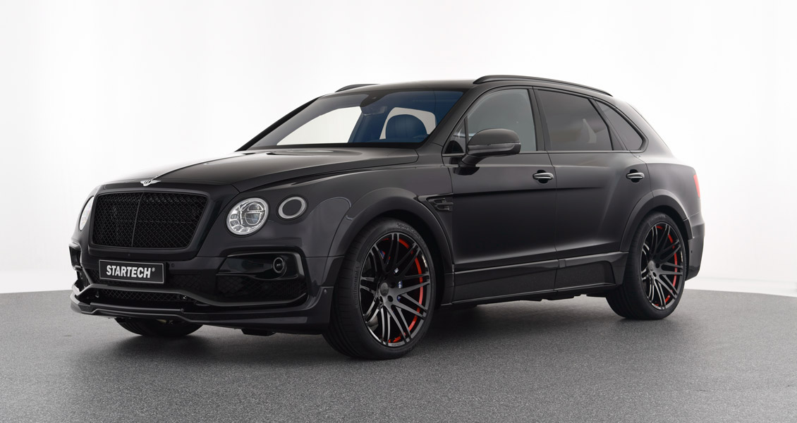 Тюнинг STARTECH для Bentley Bentayga. Обвес, диски, выхлопная система