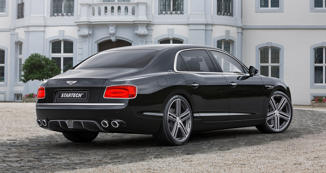 Тюнинг STARTECH для Bentley Flying Spur. Обвес, диски, выхлопная система