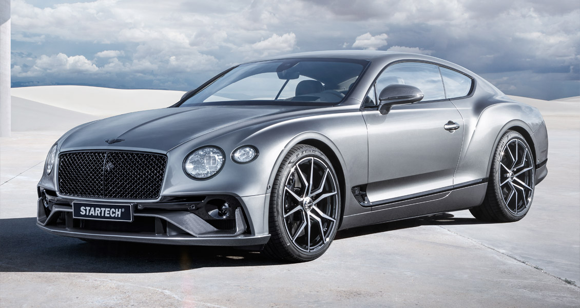 Тюнинг STARTECH для Bentley Continental GT 2019 2020. Обвес, диски, выхлопная система