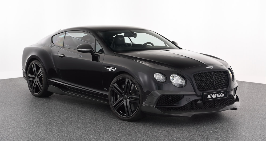 Тюнинг STARTECH для Bentley Continental GT. Обвес, диски, выхлопная система