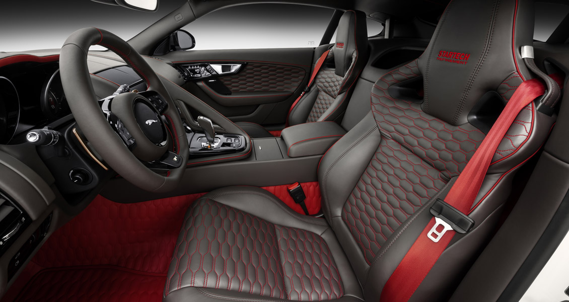 Тюнинг STARTECH для Jaguar F-Type 2016 2015 2014 2013. Чип-тюнинг, обвес, диски, выхлопная система, подвеска