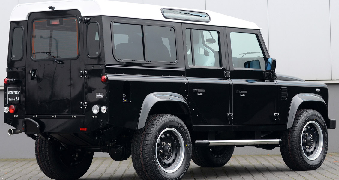 Тюнинг STARTECH для Land Rover Defender. Обвес, диски, выхлопная система