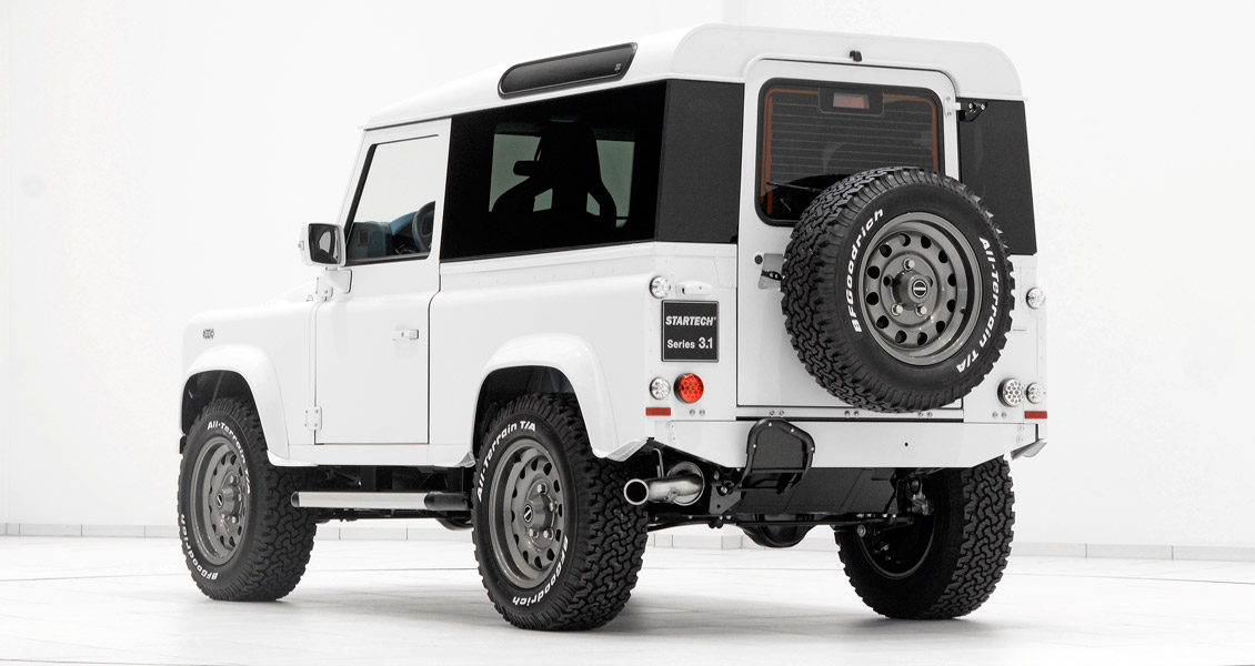 Тюнинг STARTECH для Land Rover Defender. Обвес, диски, выхлопная система