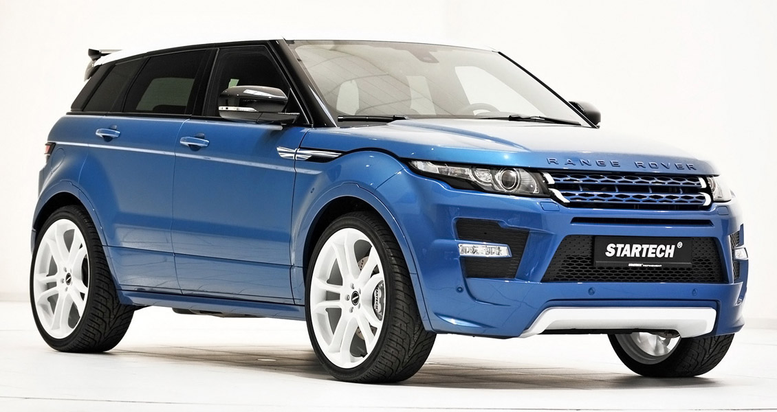 Тюнинг STARTECH для Range Rover Evoque 2018 2017 2016 2015 2014. Обвес, диски, выхлопная система