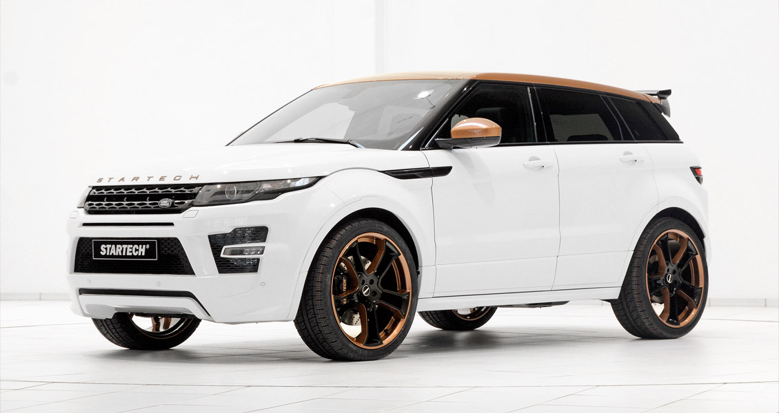 Тюнинг STARTECH для Range Rover Evoque 2018 2017 2016 2015 2014. Обвес, диски, выхлопная система