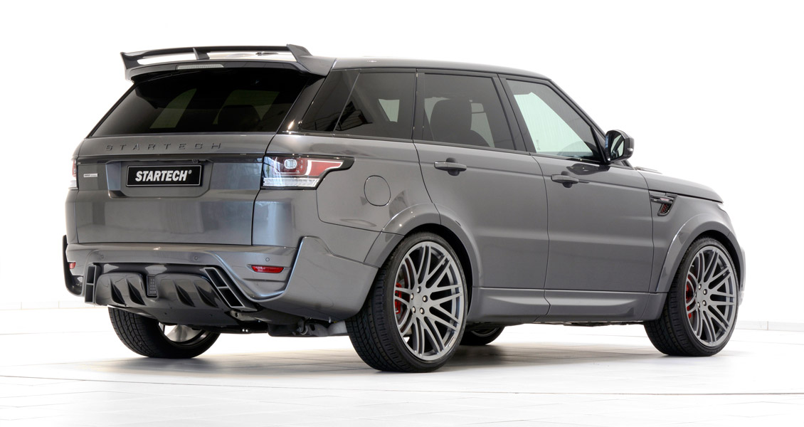 Тюнинг STARTECH для Range Rover Sport 2017 2016 2015 2014. Обвес, диски, выхлопная система