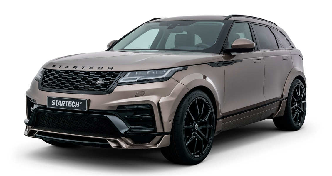 Тюнинг STARTECH для Range Rover Velar 2019 2018 2017. Обвес, диски, выхлопная система